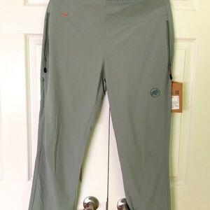 mammut pants women size 12sh, green color